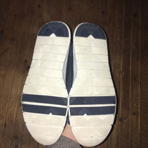 Vionic navy blue slip on suede loafers, size 8.5 - Picture 2 of 5